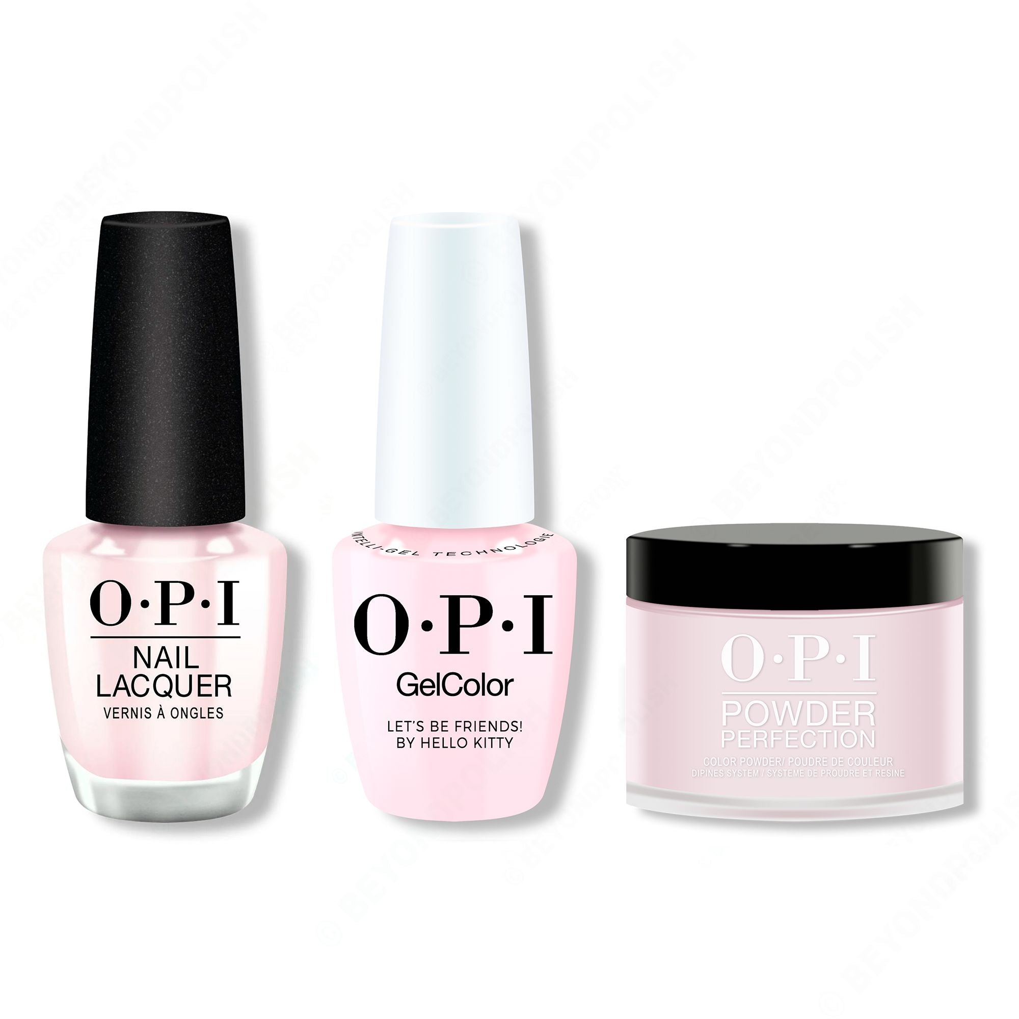OPI - Intelli-Gel, Lacquer & Dip Combo - Let's Be Friends! - Gel, Lacquer & Dip at Beyond Polish