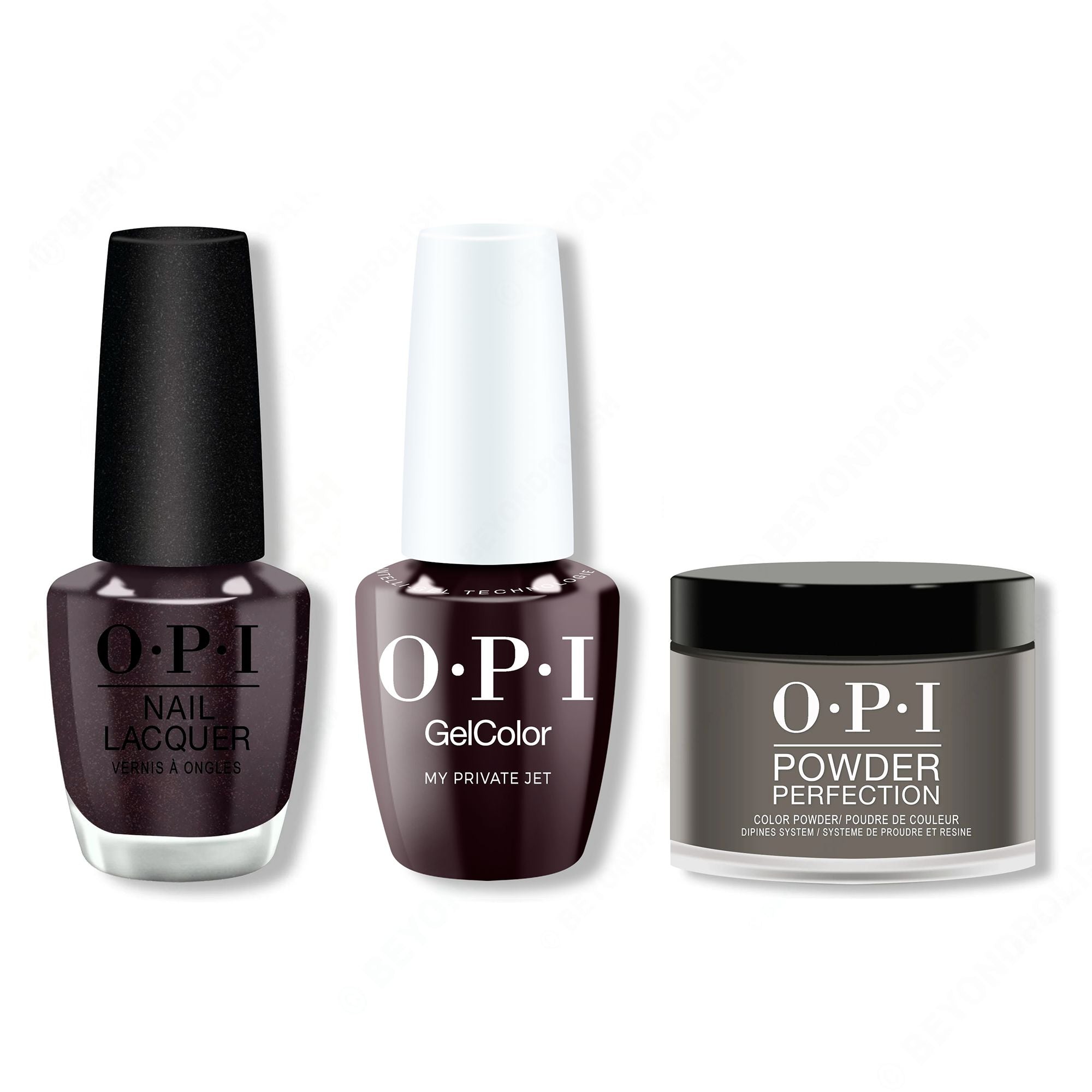 OPI - Intelli-Gel, Lacquer & Dip Combo - My Private Jet - Gel, Lacquer & Dip at Beyond Polish
