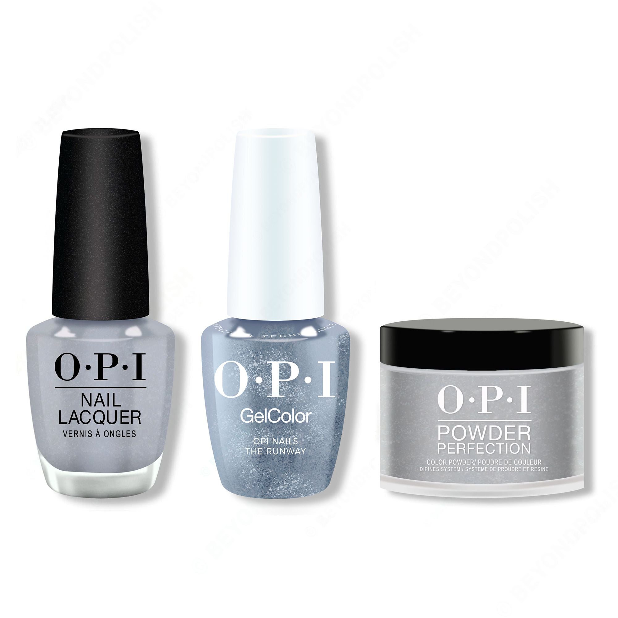 OPI - Intelli-Gel, Lacquer & Dip Combo - OPI Nails the Runway - Gel, Lacquer & Dip at Beyond Polish