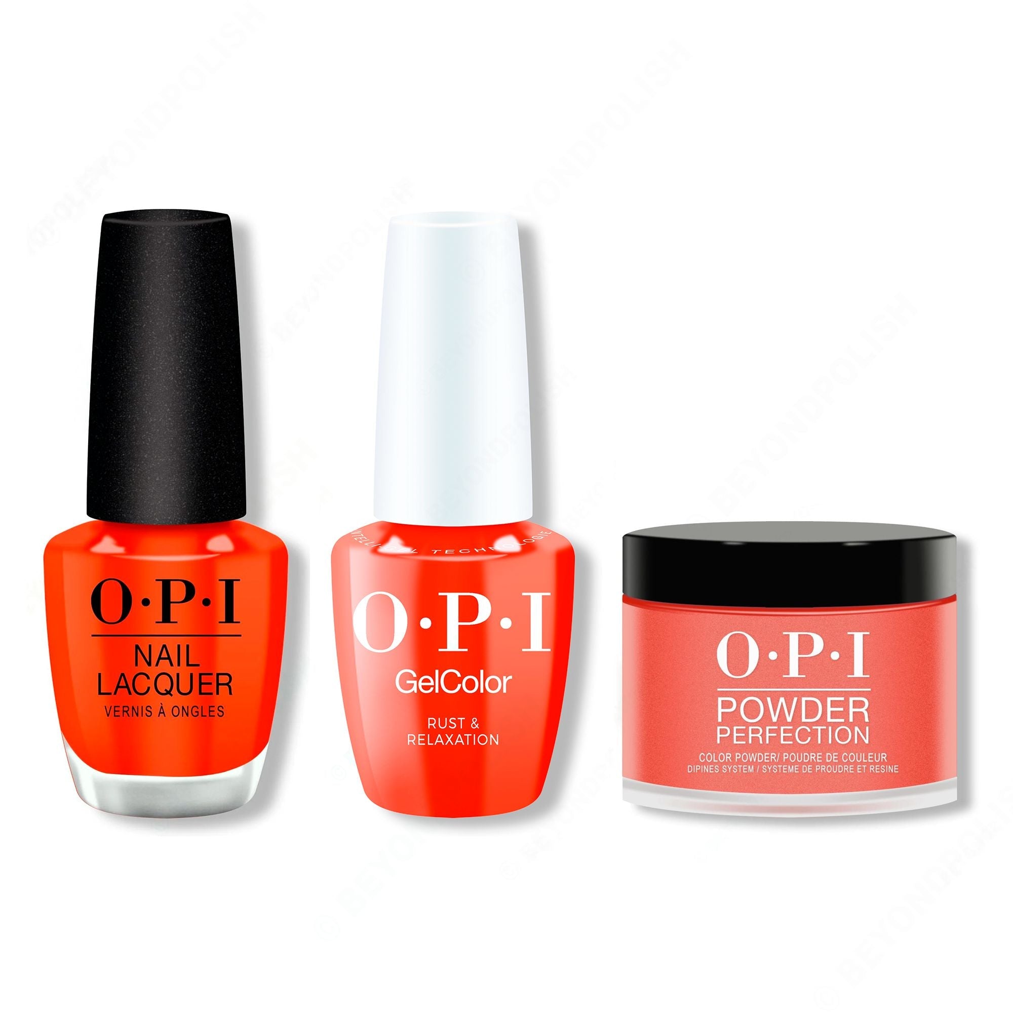 OPI - Intelli-Gel, Lacquer & Dip Combo - Rust & Relaxation - Gel, Lacquer & Dip at Beyond Polish