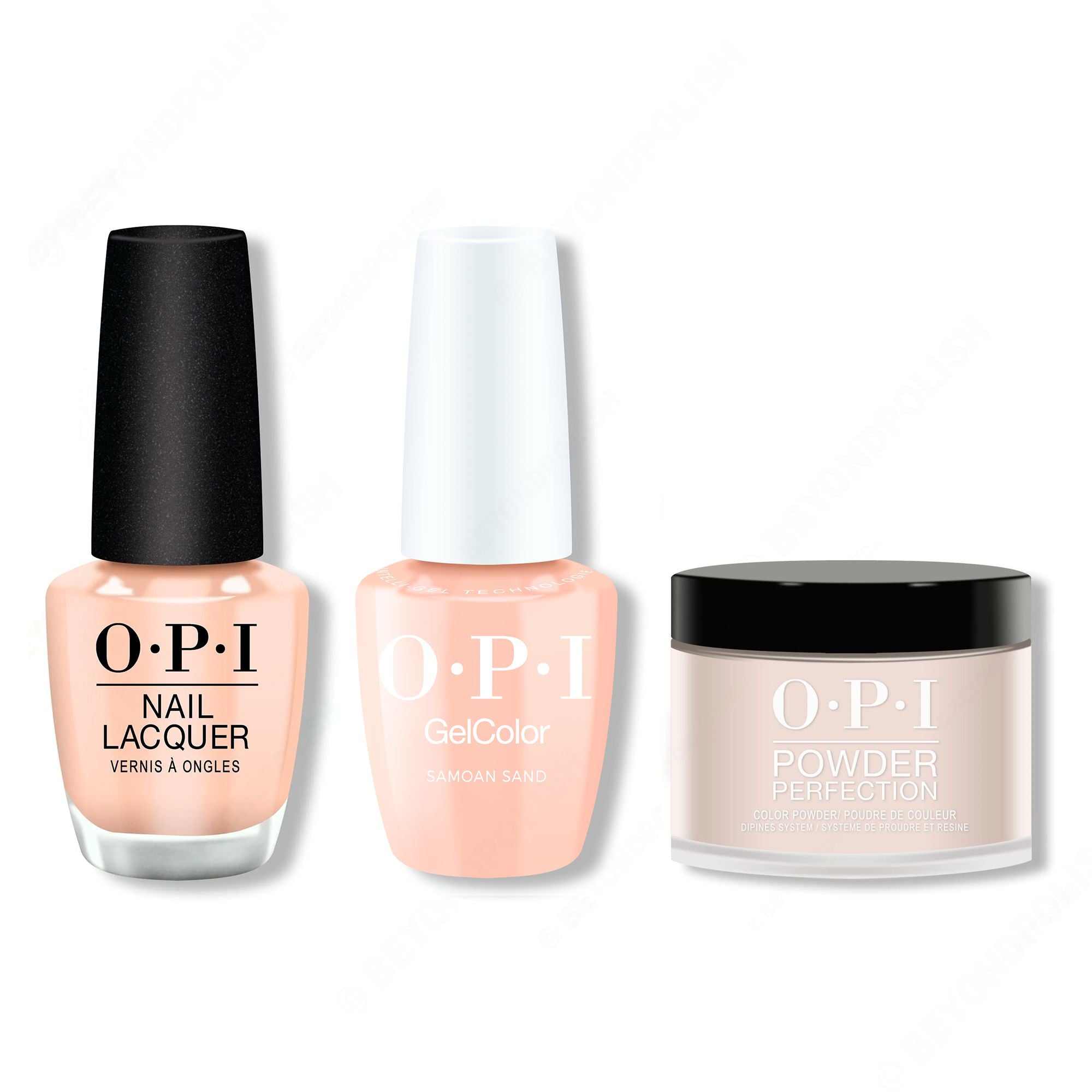 OPI - Intelli-Gel, Lacquer & Dip Combo - Samoan Sand - Gel, Lacquer & Dip at Beyond Polish