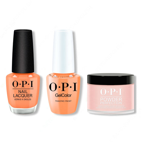 OPI - Intelli-Gel, Lacquer & Dip Combo - Trading Paint