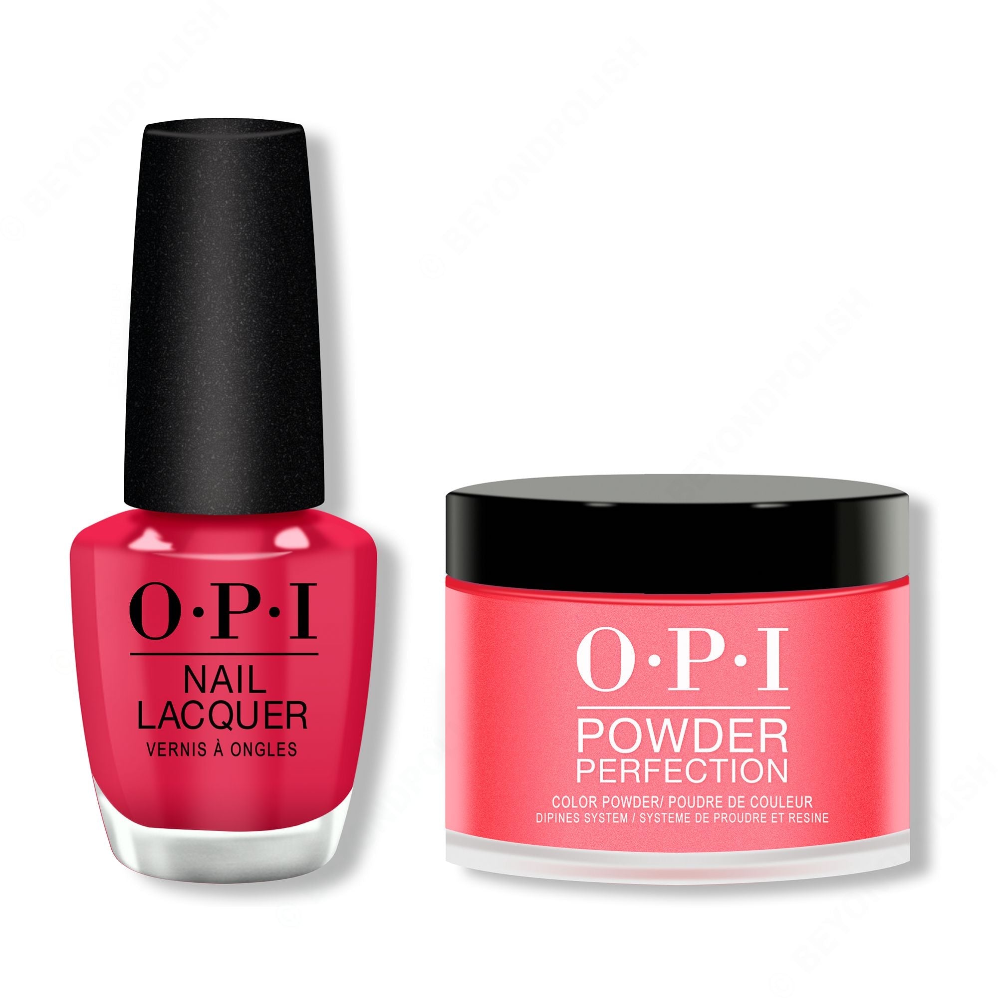 OPI - Lacquer & Dip Combo - Red-veal Your Truth - Lacquer & Dip at Beyond Polish