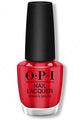 OPI Nail Lacquer - Big Apple Red 0.5 oz - #NLN25 - Nail Lacquer at Beyond Polish