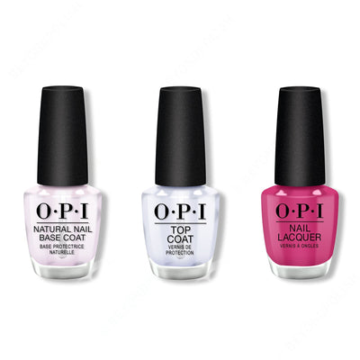 OPI - Nail Lacquer Combo - Base, Top & 7th & Flower - Nail Lacquer at Beyond Polish