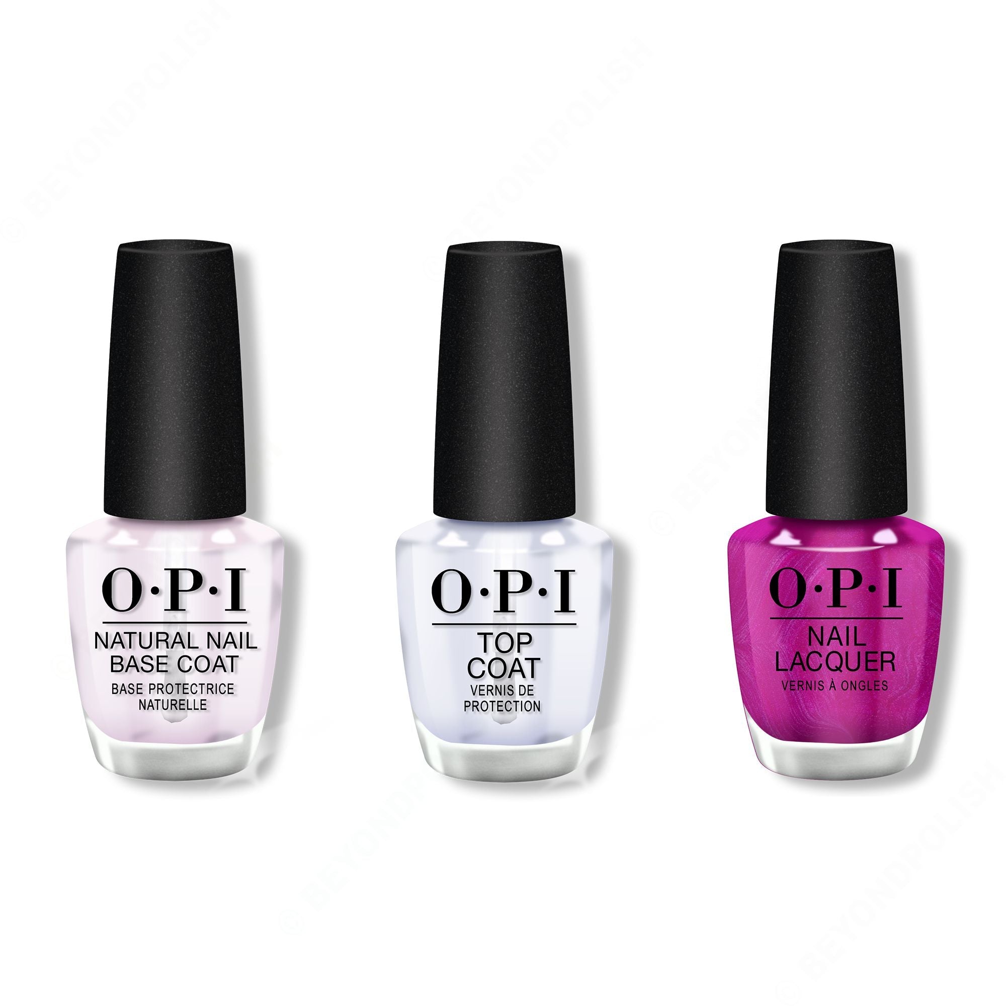 OPI - Nail Lacquer Combo - Base, Top & All Your Dreams in Vending Machines 0.5 oz - #NLT84 - Nail Lacquer at Beyond Polish