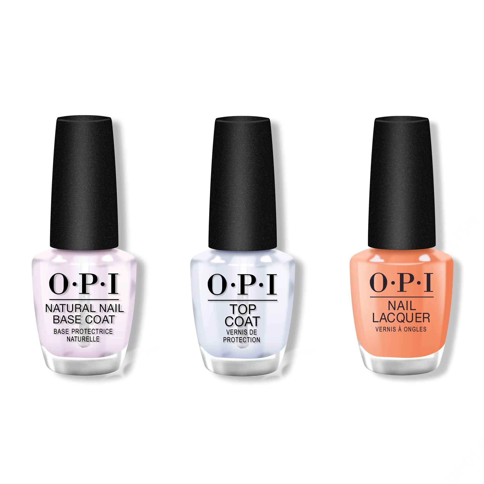OPI - Nail Lacquer Combo - Base, Top & Apricot AF - Nail Lacquer at Beyond Polish
