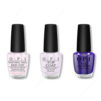 OPI - Nail Lacquer Combo - Base, Top & Aquarius Renegade - Nail Lacquer at Beyond Polish