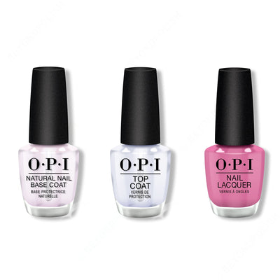 OPI - Nail Lacquer Combo - Base, Top & Arigato from Tokyo 0.5 oz - #NLT82 - Nail Lacquer at Beyond Polish