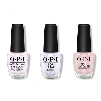 OPI - Nail Lacquer Combo - Base, Top & Baby, Take a Vow 0.5 oz - #NLSH1 - Nail Lacquer at Beyond Polish