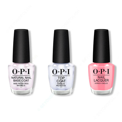 OPI - Nail Lacquer Combo - Base, Top & Bathtime Bubbly - OPIcons Spring 2026 - Nail Lacquer at Beyond Polish