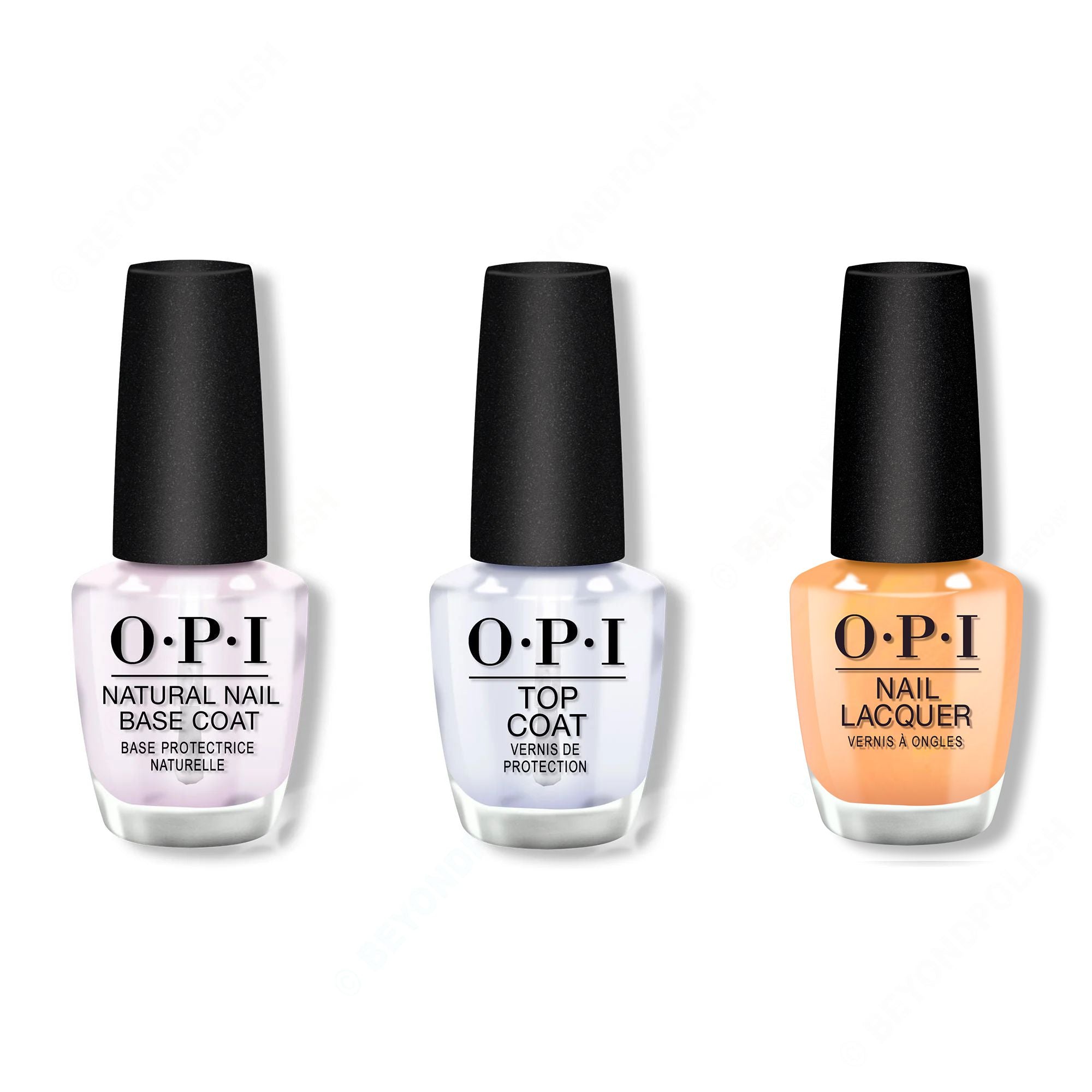 OPI - Nail Lacquer Combo - Base, Top & Beauty School Popout - Nail Lacquer at Beyond Polish