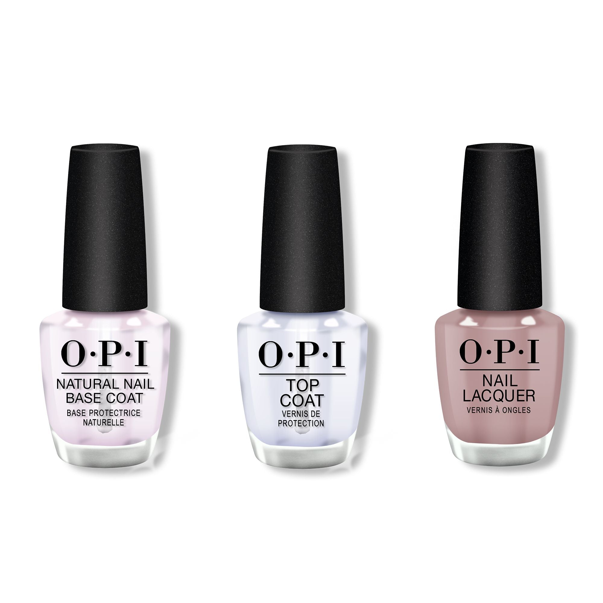 OPI - Nail Lacquer Combo - Base, Top & Berlin There Done That 0.5 oz - #NLG13 - Nail Lacquer at Beyond Polish