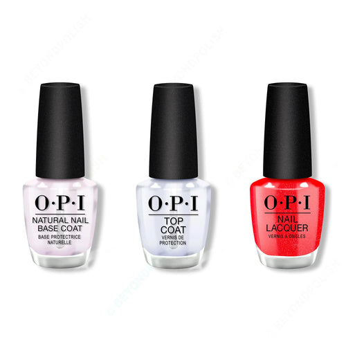 OPI - Nail Lacquer Combo - Base, Top & Big Apple Energy - OPIcons Spring 2026