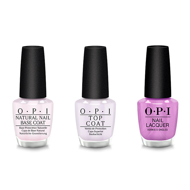 OPI - Nail Lacquer Combo - Base, Top & Bikini Boardroom - Nail Lacquer at Beyond Polish