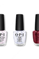 OPI - Nail Lacquer Combo - Base, Top & Bogota Blackberry 0.5 oz - #NLF52 - Nail Lacquer at Beyond Polish