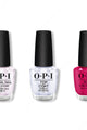 OPI - Nail Lacquer Combo - Base, Top & California Raspberry 0.5 oz - #NLL54 - Nail Lacquer at Beyond Polish