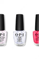 OPI - Nail Lacquer Combo - Base, Top & Charged Up Cherry 0.5 oz - #NLB35 - Nail Lacquer at Beyond Polish