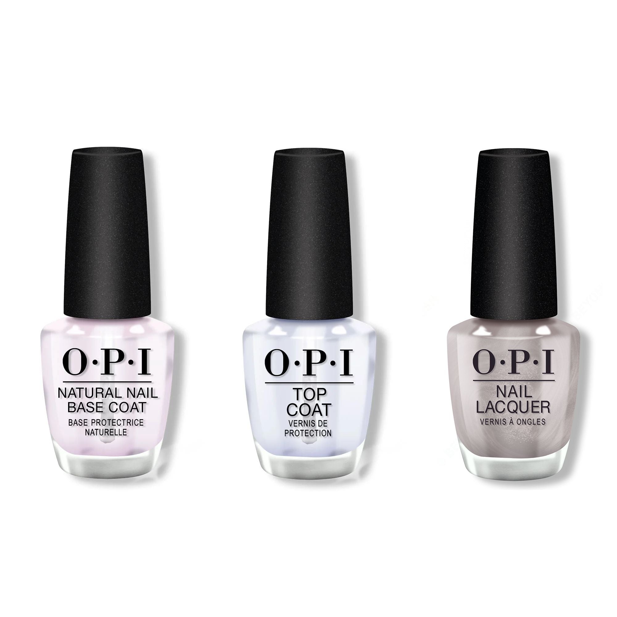OPI - Nail Lacquer Combo - Base, Top & Chrome Clawz - Nail Lacquer at Beyond Polish