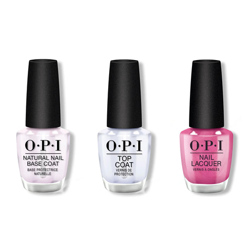OPI - Nail Lacquer Combo - Base, Top & CosMIC Drop