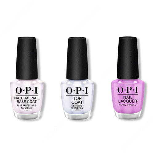 OPI - Nail Lacquer Combo - Base, Top & Don't Wait. Create.