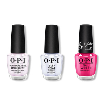 OPI - Nail Lacquer Combo - Base, Top & Follow Your Heart - Nail Lacquer at Beyond Polish