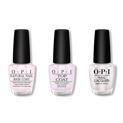 OPI - Nail Lacquer Combo - Base, Top & Gemini And I