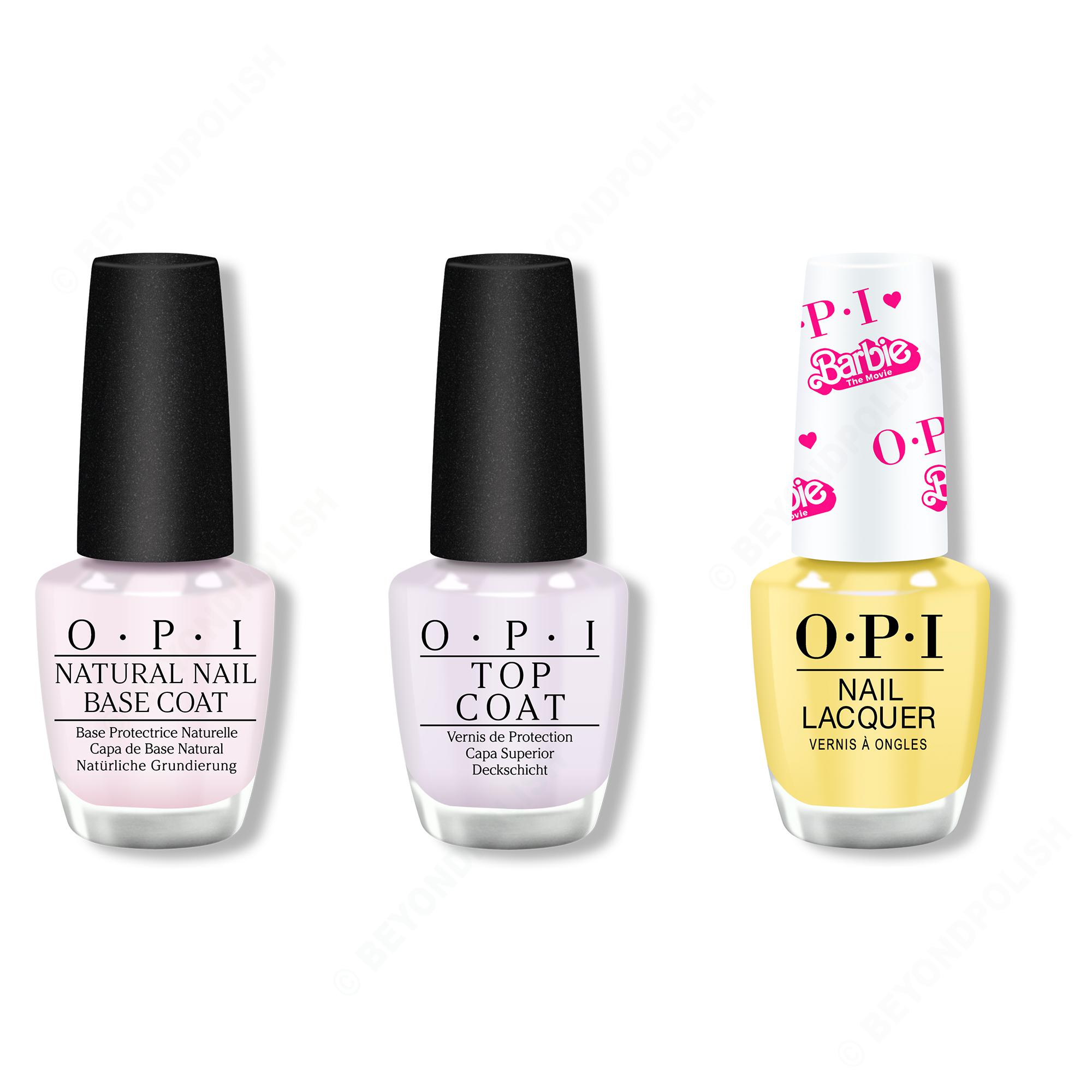 OPI - Nail Lacquer Combo - Base, Top & Hi Ken - Nail Lacquer at Beyond Polish