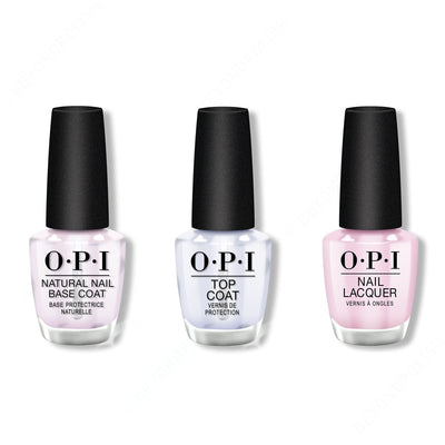 OPI - Nail Lacquer Combo - Base, Top & Hollywood & Vibe - Nail Lacquer at Beyond Polish