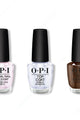 OPI - Nail Lacquer Combo - Base, Top & Hot Toddy Naughty - Nail Lacquer at Beyond Polish