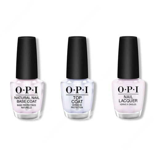 OPI - Nail Lacquer Combo - Base, Top & Hue Is The Artist? 0.5 oz - #NLM94