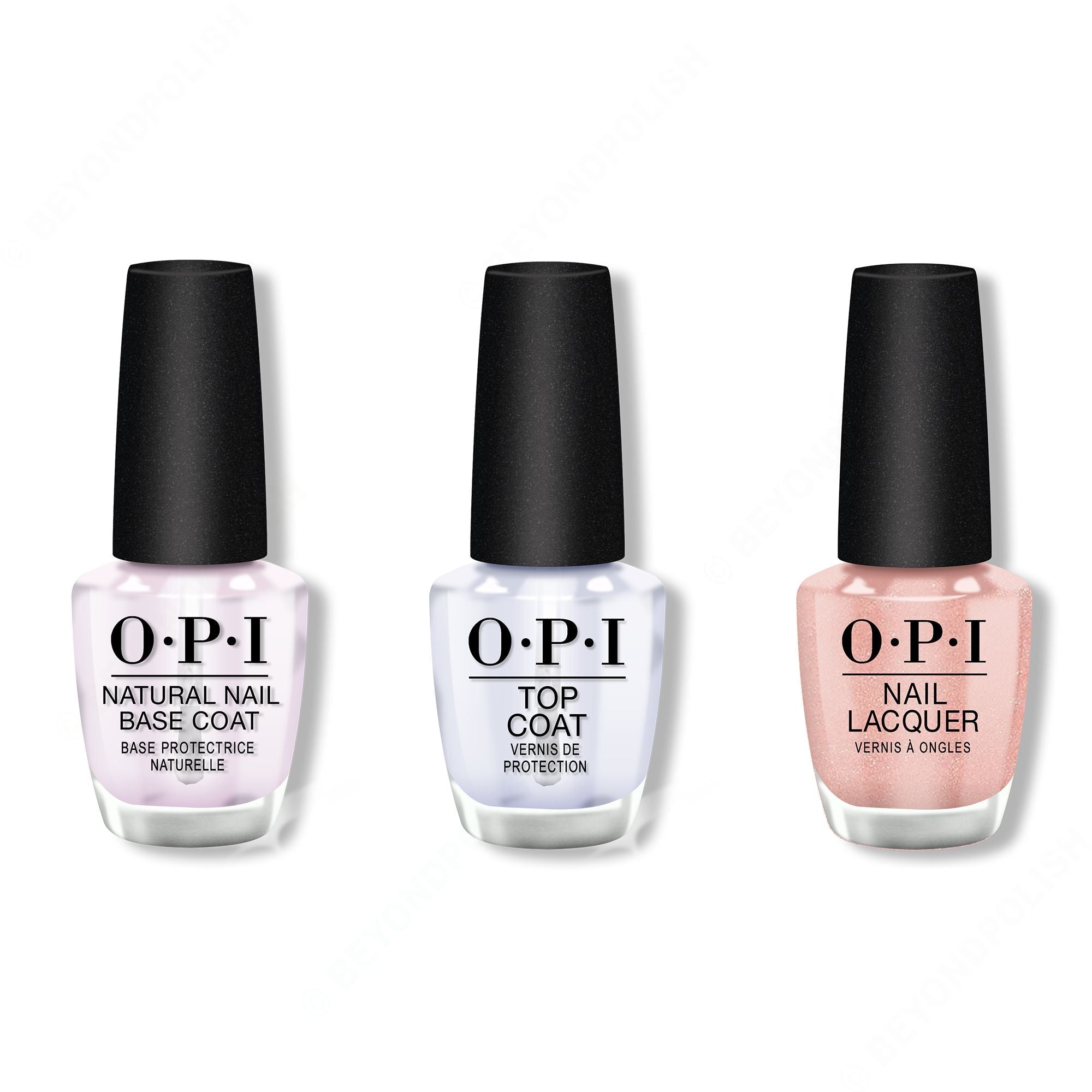 OPI - Nail Lacquer Combo - Base, Top & Humidi-Tea 0.5 oz - #NLN52 - Nail Lacquer at Beyond Polish
