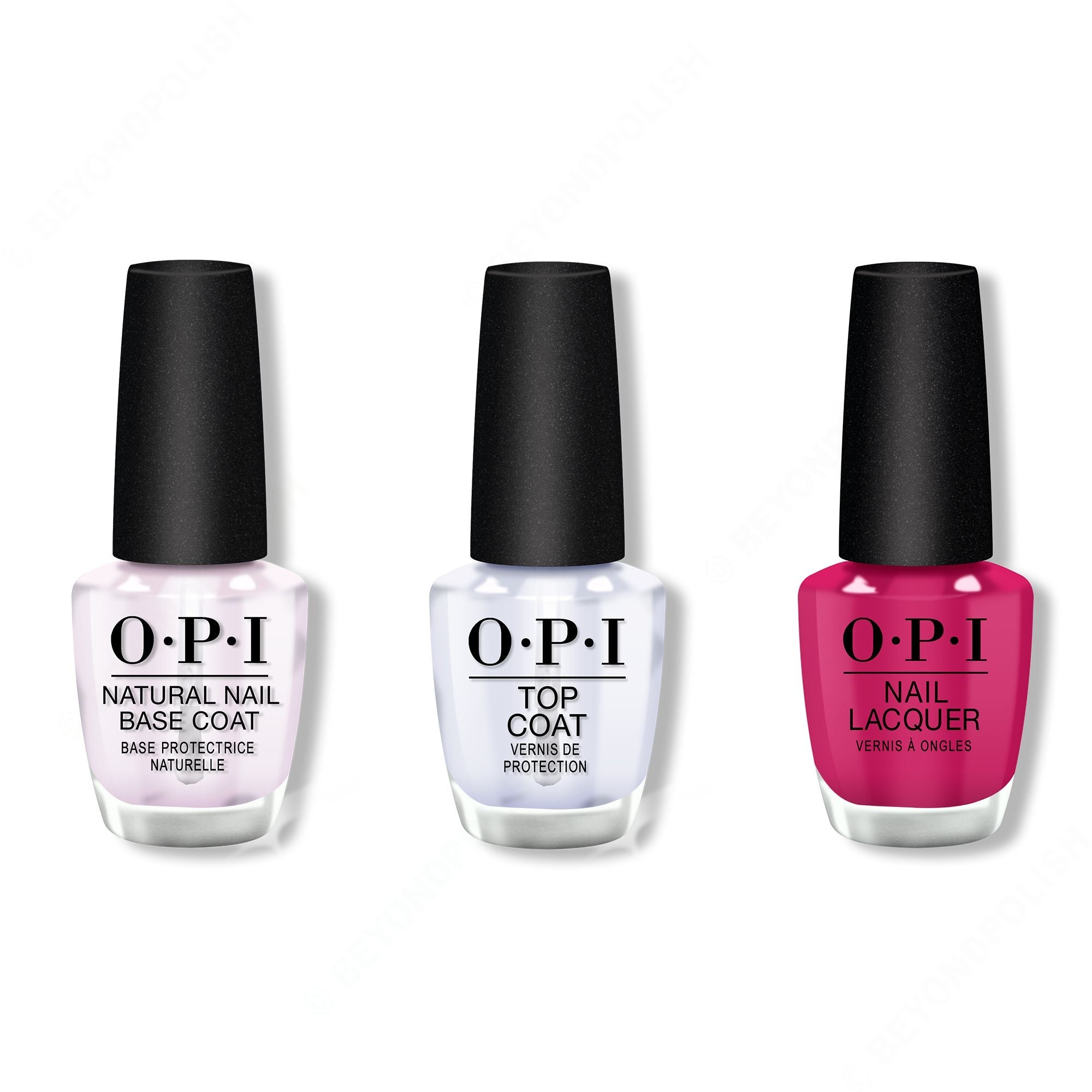 OPI - Nail Lacquer Combo - Base, Top & Hurry-juku Get this Color! 0.5 oz - #NLT83 - Nail Lacquer at Beyond Polish