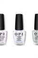 OPI - Nail Lacquer Combo - Base, Top & I Can Never Hut Up 0.5 oz - #NLF86 - Nail Lacquer at Beyond Polish