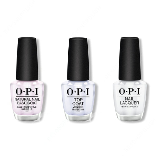 OPI - Nail Lacquer Combo - Base, Top & I Cannoli Wear OPI 0.5 oz - #NLV32