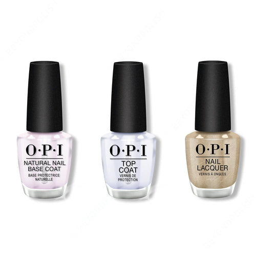 OPI - Nail Lacquer Combo - Base, Top & I Mica Be Dreaming