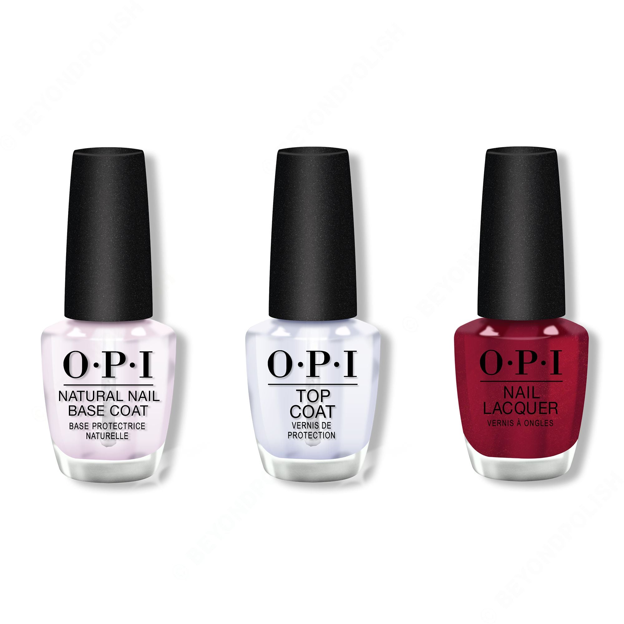 OPI - Nail Lacquer Combo - Base, Top & I’m Really an Actress - Nail Lacquer at Beyond Polish