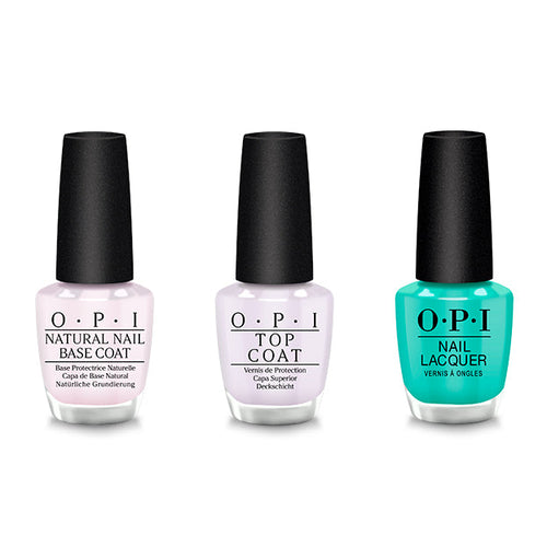 OPI - Nail Lacquer Combo - Base, Top & I'm Yacht Leaving