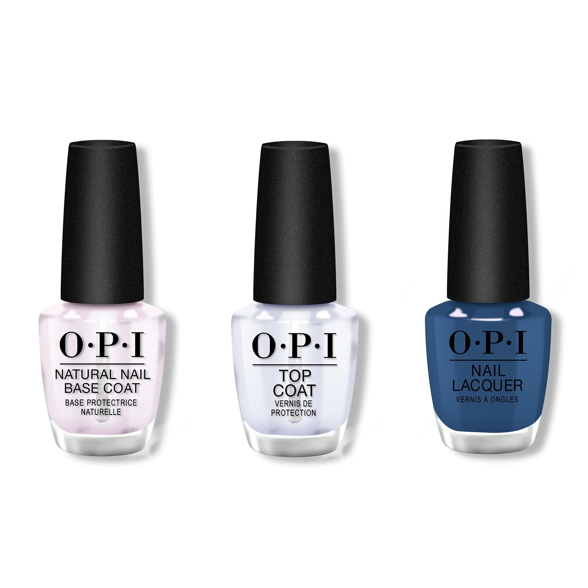 OPI - Nail Lacquer Combo - Base, Top & IndiGO off - Nail Lacquer at Beyond Polish