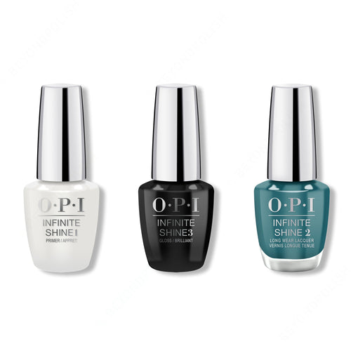OPI - Nail Lacquer Combo - Base, Top & Is That a Spear in Your Pocket? 0.5 oz - #NLF85