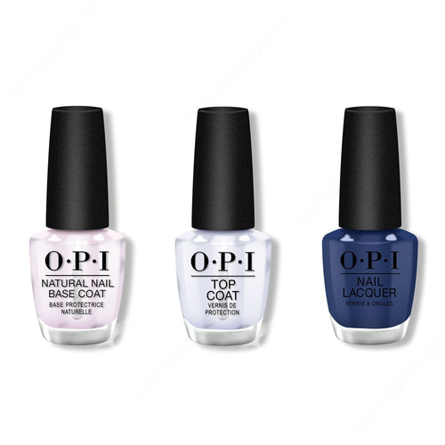 OPI - Nail Lacquer Combo - Base, Top & Isn't it Grand Avenue