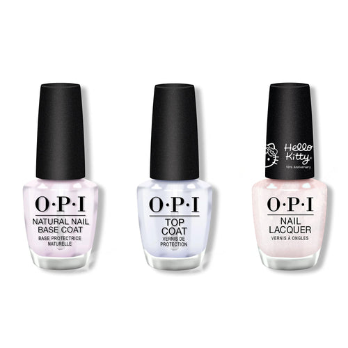 OPI - Nail Lacquer Combo - Base, Top & Let's Be Friends Forever