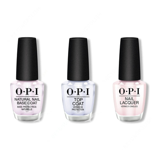 OPI - Nail Lacquer Combo - Base, Top & Let's Be Friends!