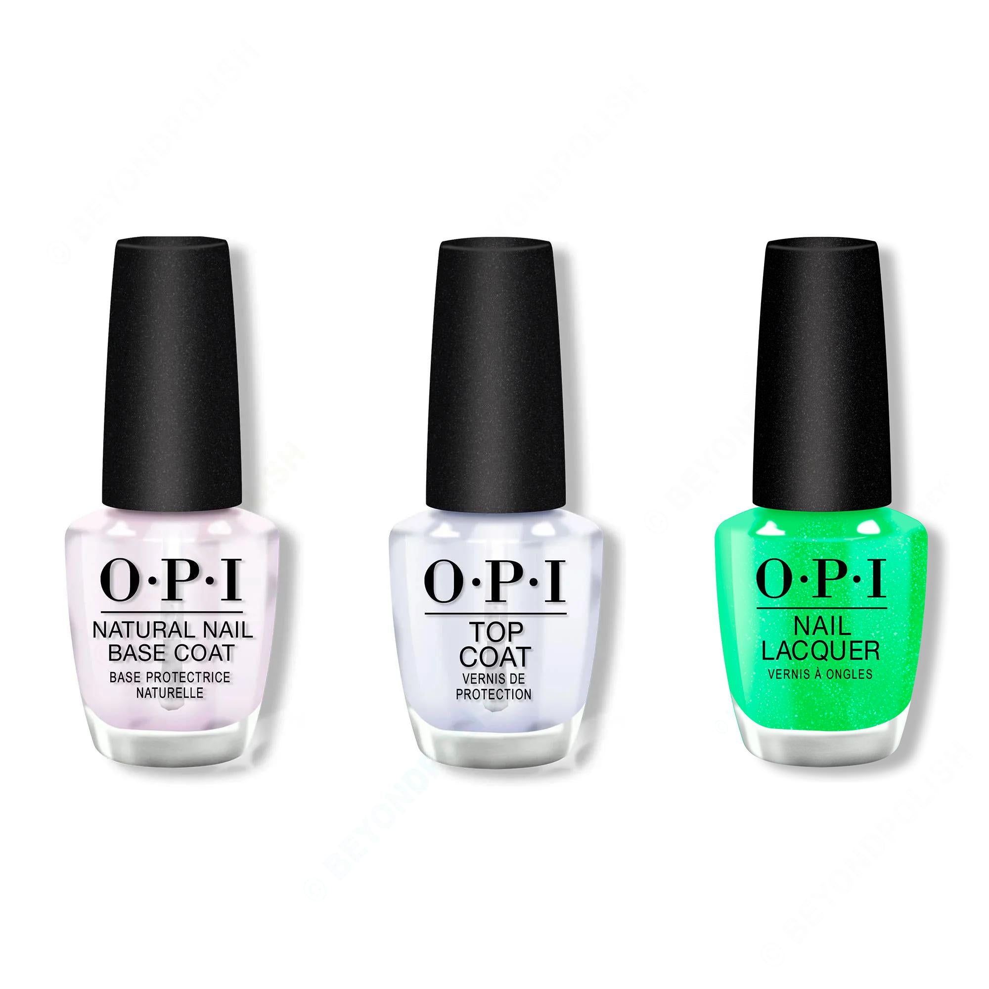 OPI - Nail Lacquer Combo - Base, Top & Lime of My Life - Nail Lacquer at Beyond Polish