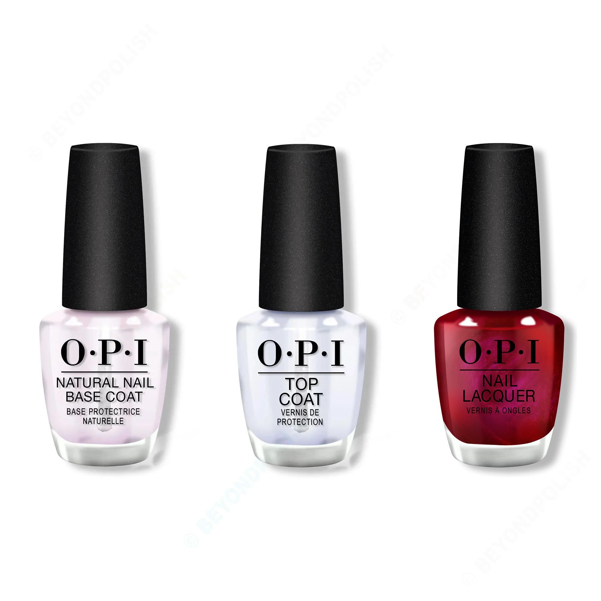 OPI - Nail Lacquer Combo - Base, Top & Lincoln Park After Brunch - OPIcons Spring 2026 - Nail Lacquer at Beyond Polish