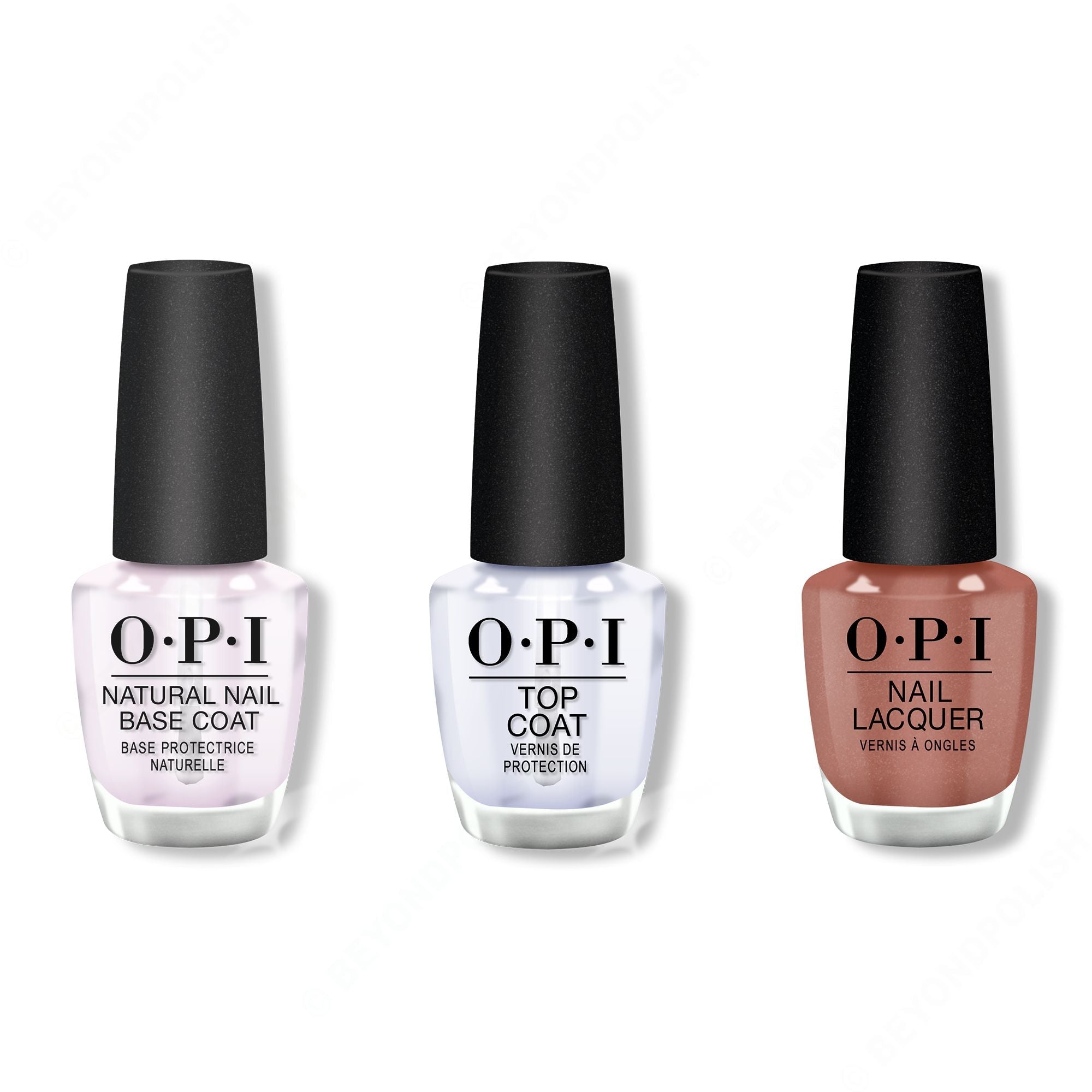 OPI - Nail Lacquer Combo - Base, Top & Made It To The Seventh Hills! 0.5 oz - #NLL15 - Nail Lacquer at Beyond Polish