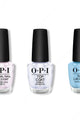 OPI - Nail Lacquer Combo - Base, Top & Mali-blue Shore - Nail Lacquer at Beyond Polish