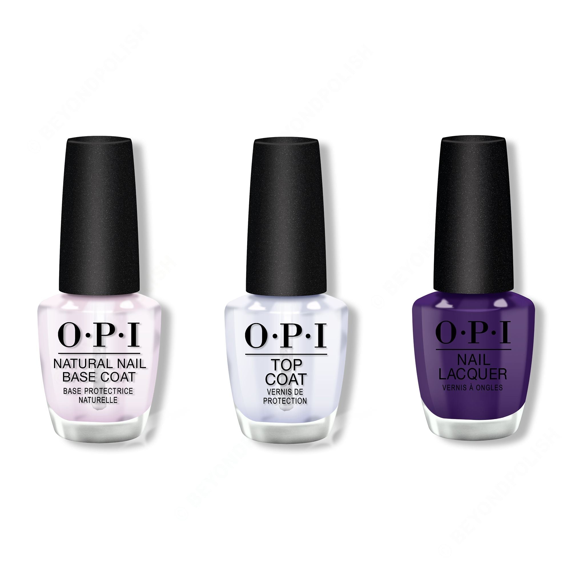 OPI - Nail Lacquer Combo - Base, Top & Mariachi Makes My Day 0.5 oz - #NLM93 - Nail Lacquer at Beyond Polish