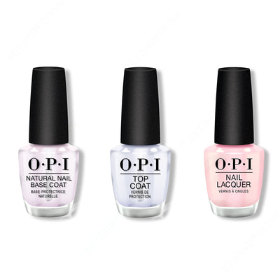 OPI - Nail Lacquer Combo - Base, Top & Merry & Ice - Nail Lacquer at Beyond Polish
