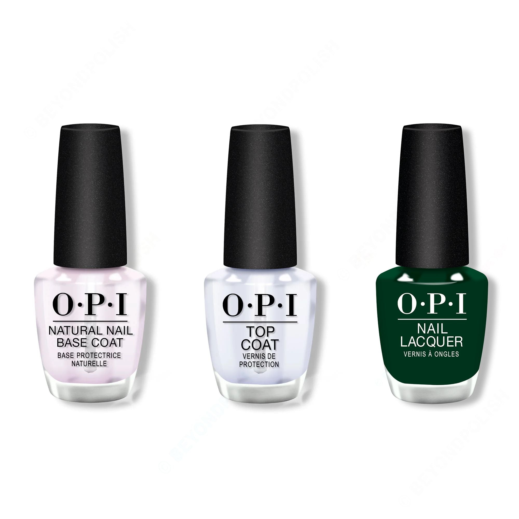 OPI - Nail Lacquer Combo - Base, Top & Midnight Snacc - Nail Lacquer at Beyond Polish